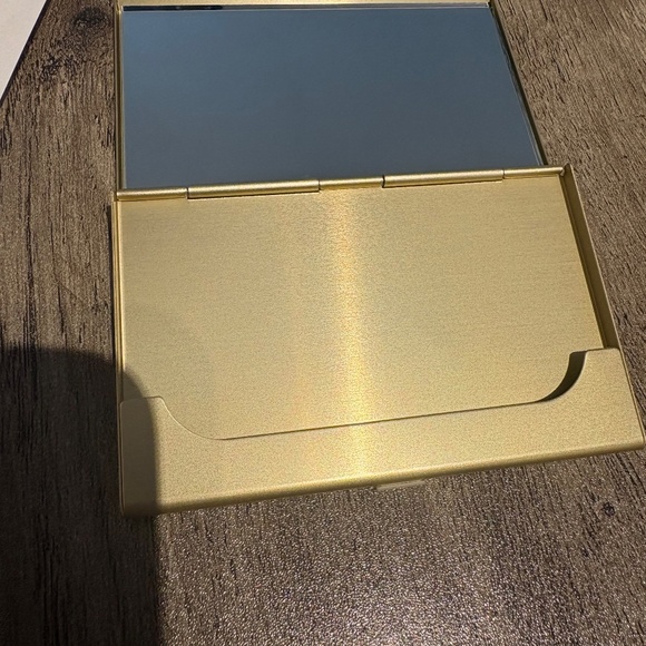 BN cute Christmas gift card holder plus compact mirror holidays or ADD ON $50+ - Picture 3 of 3